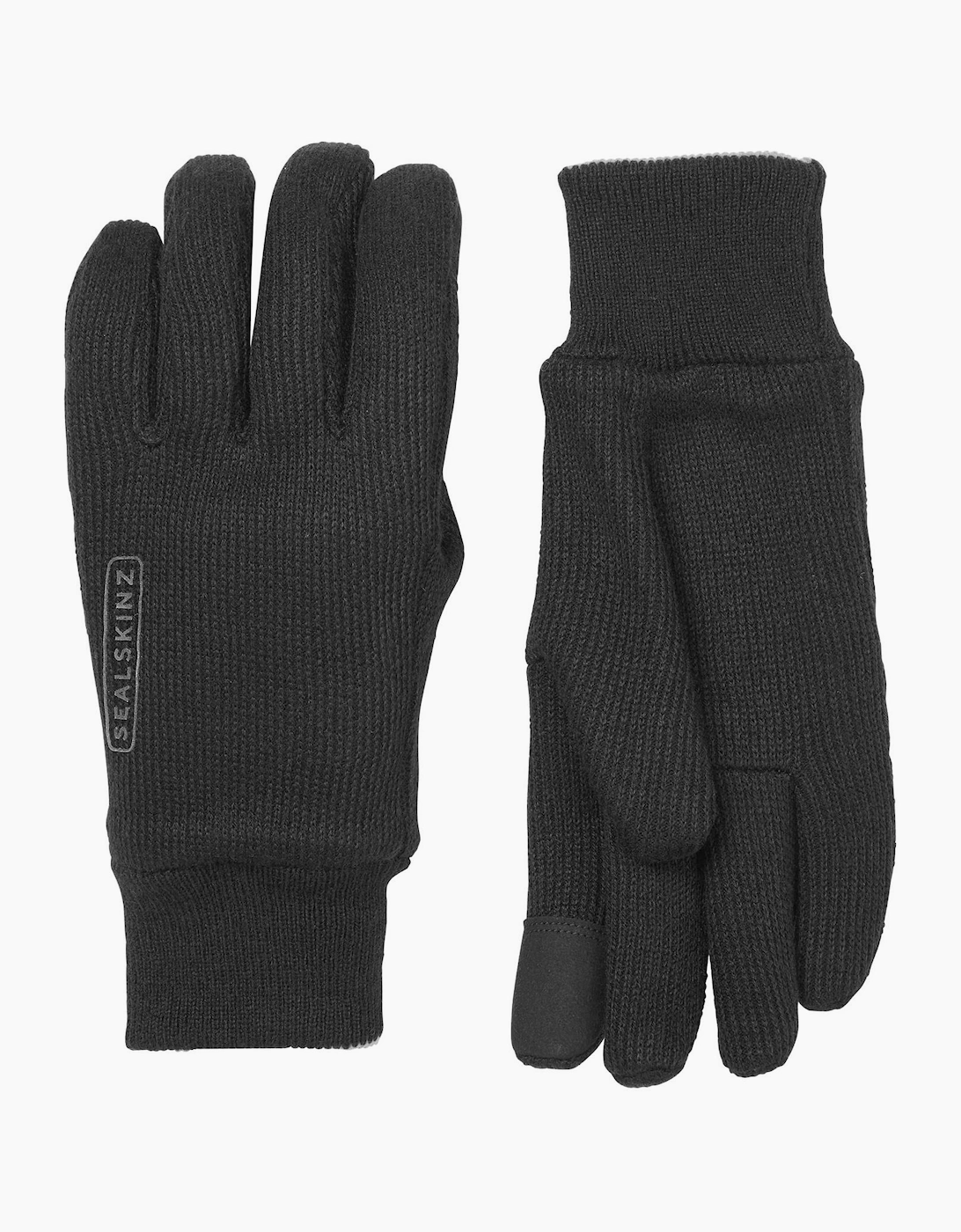 Men's Sealskinz Mens Necton Windproof Glove - Black - Size: S