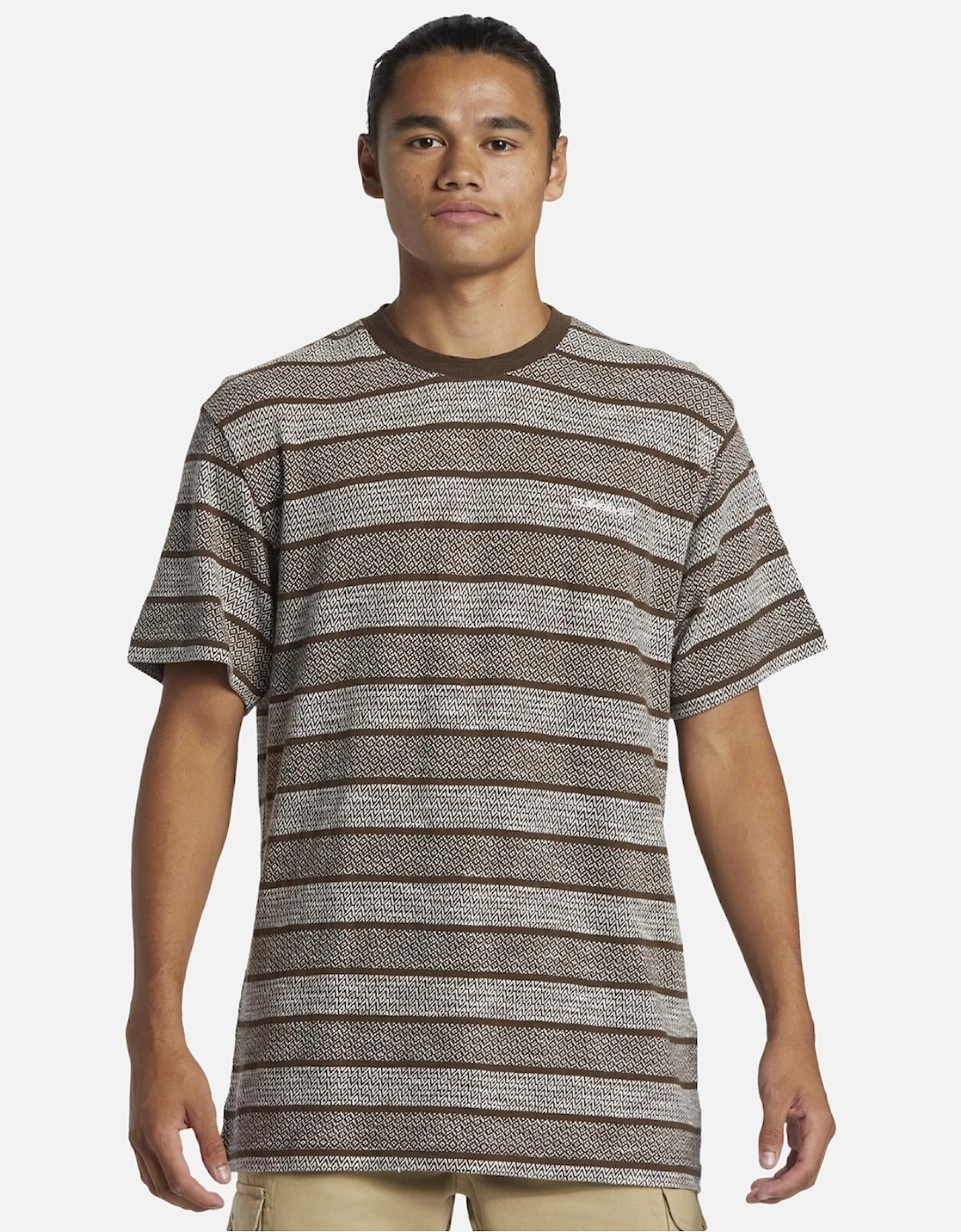 Mens Grange Stripe T-Shirt, 2 of 1