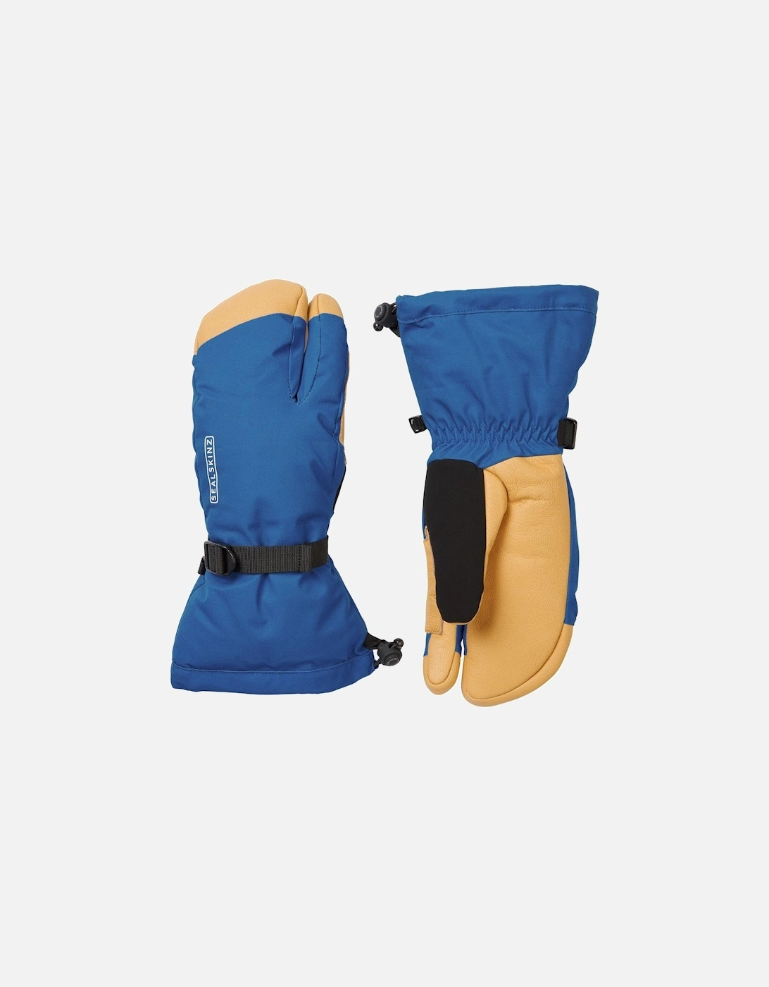 Mens Congham Split Finger Mittens, 2 of 1