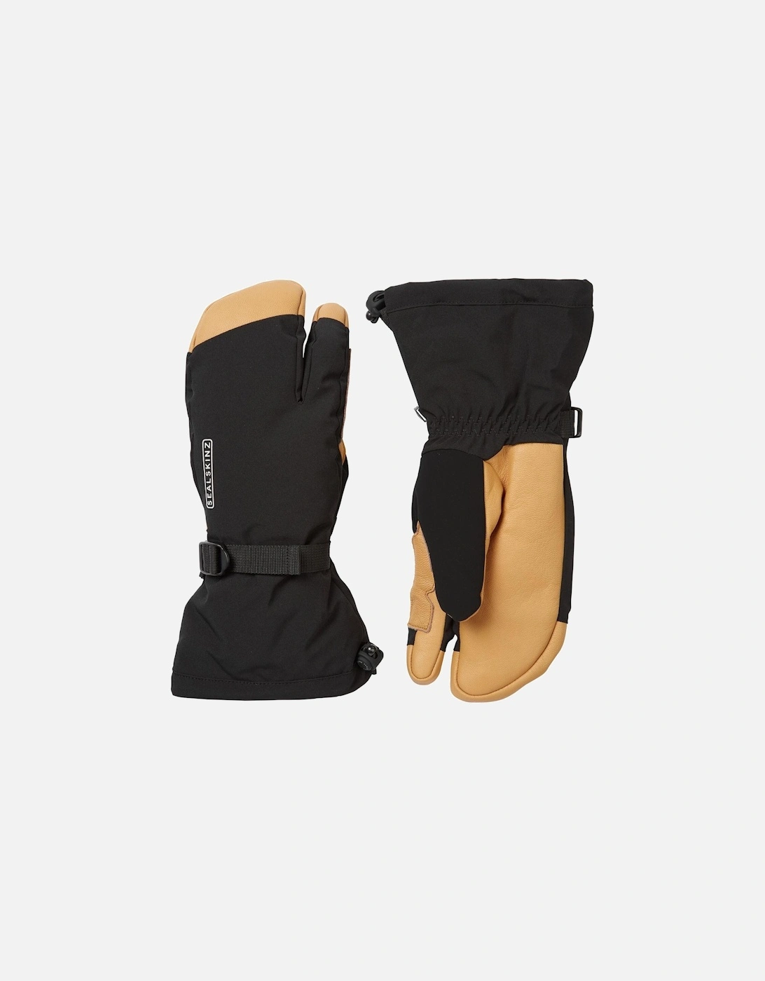 Mens Congham Split Finger Mittens, 2 of 1