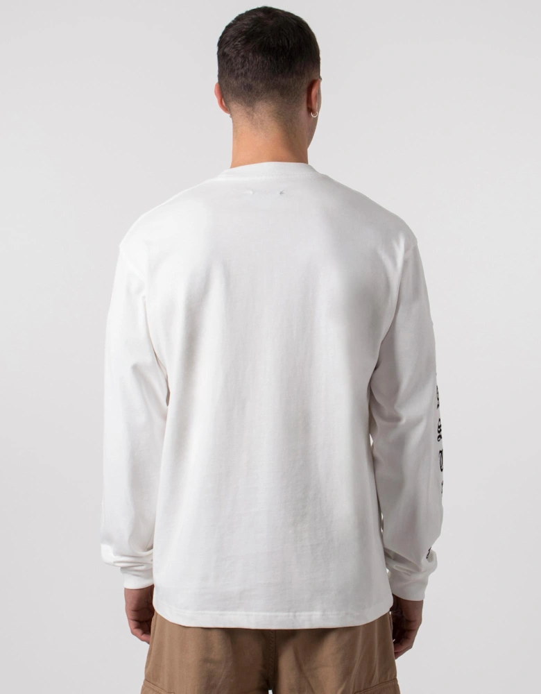 Old English Long Sleeve Top