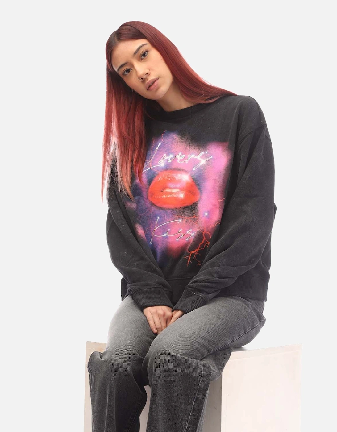 Deroxina Oversized-Fit Sweatshirt