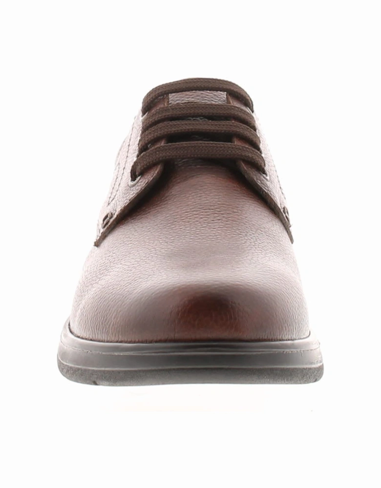 Mens Shoes Smart Marco Lace Leather Lace Up brown UK Size