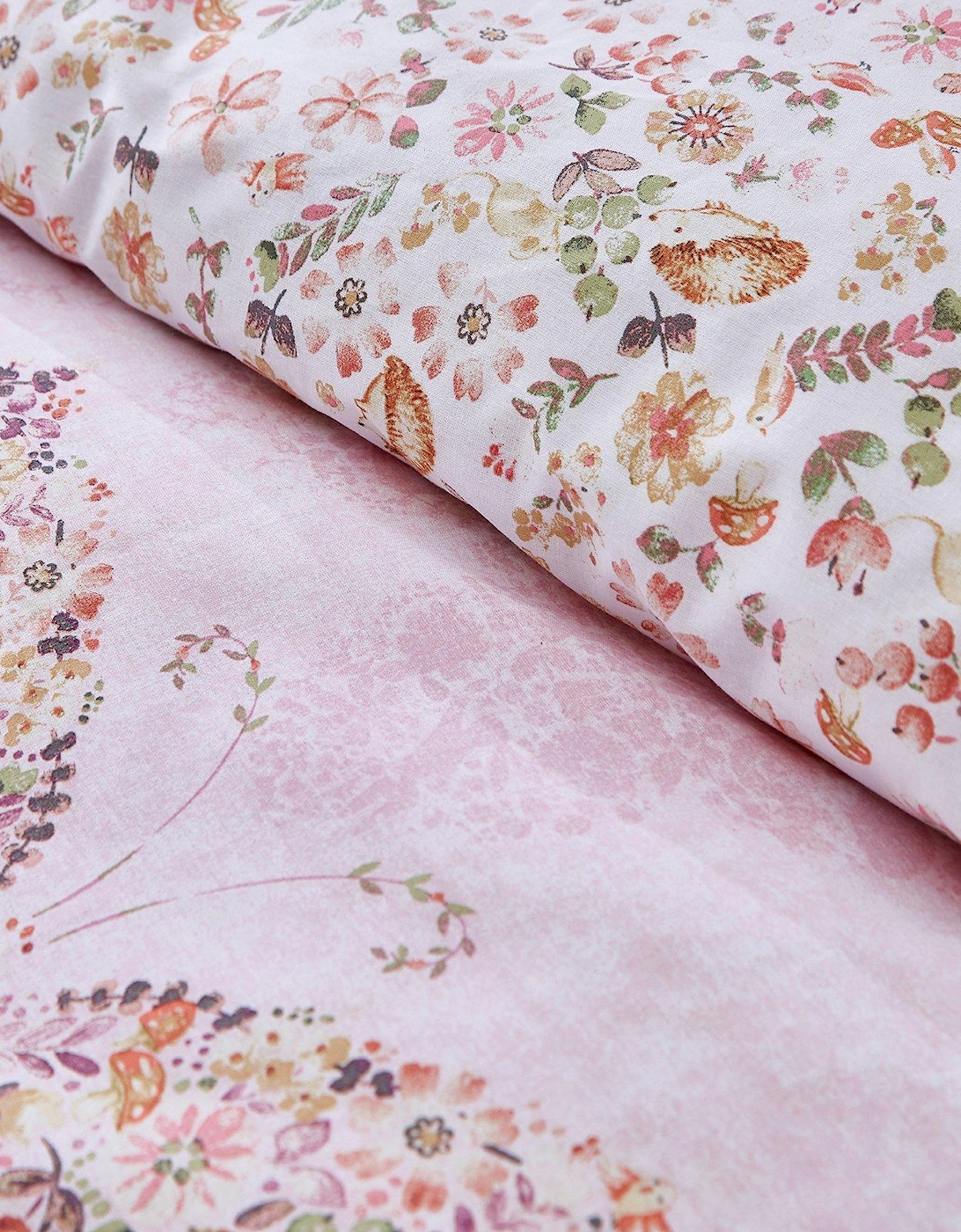 Enchanted Butterfly Duvet Cover Set - Pink