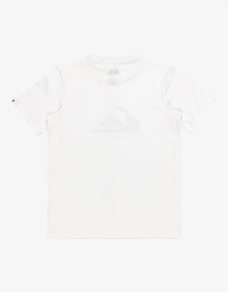 Boys Comp Logo T-shirt - White