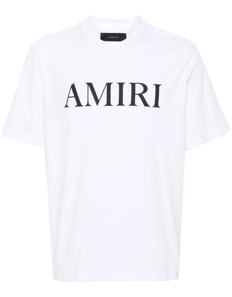 Core Logo Printed T-Shirt in White