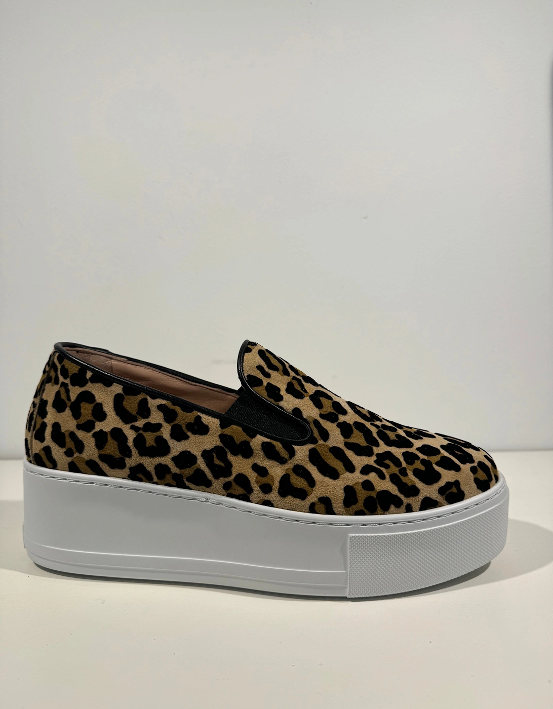 Leopard print Slip on trainers, 4 of 3