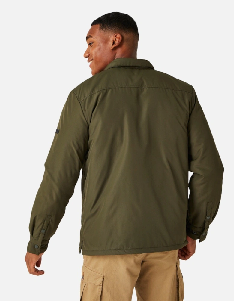 Mens Vinca Pop Button Shacket