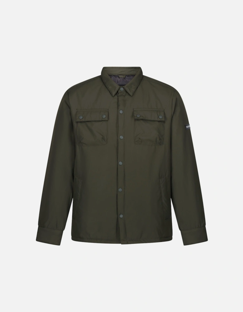 Mens Vinca Pop Button Shacket