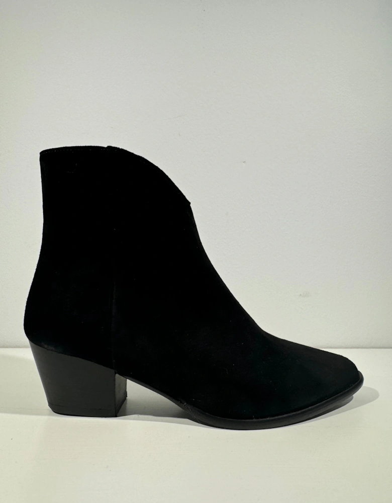 Black ankle boot