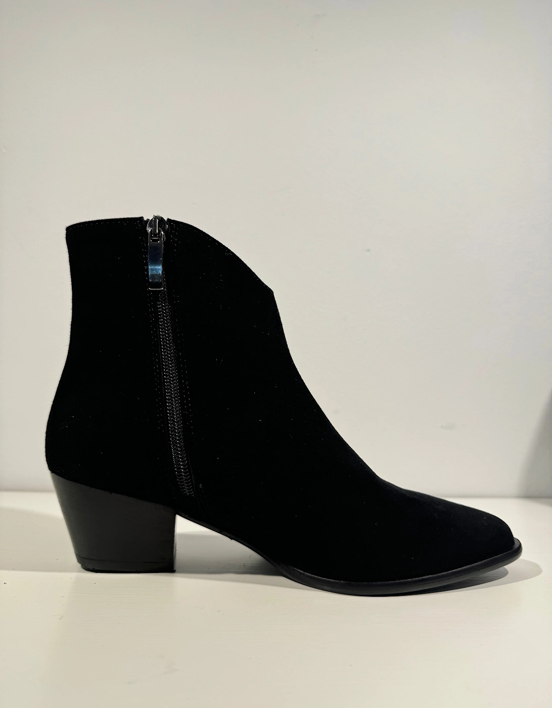 Black ankle boot