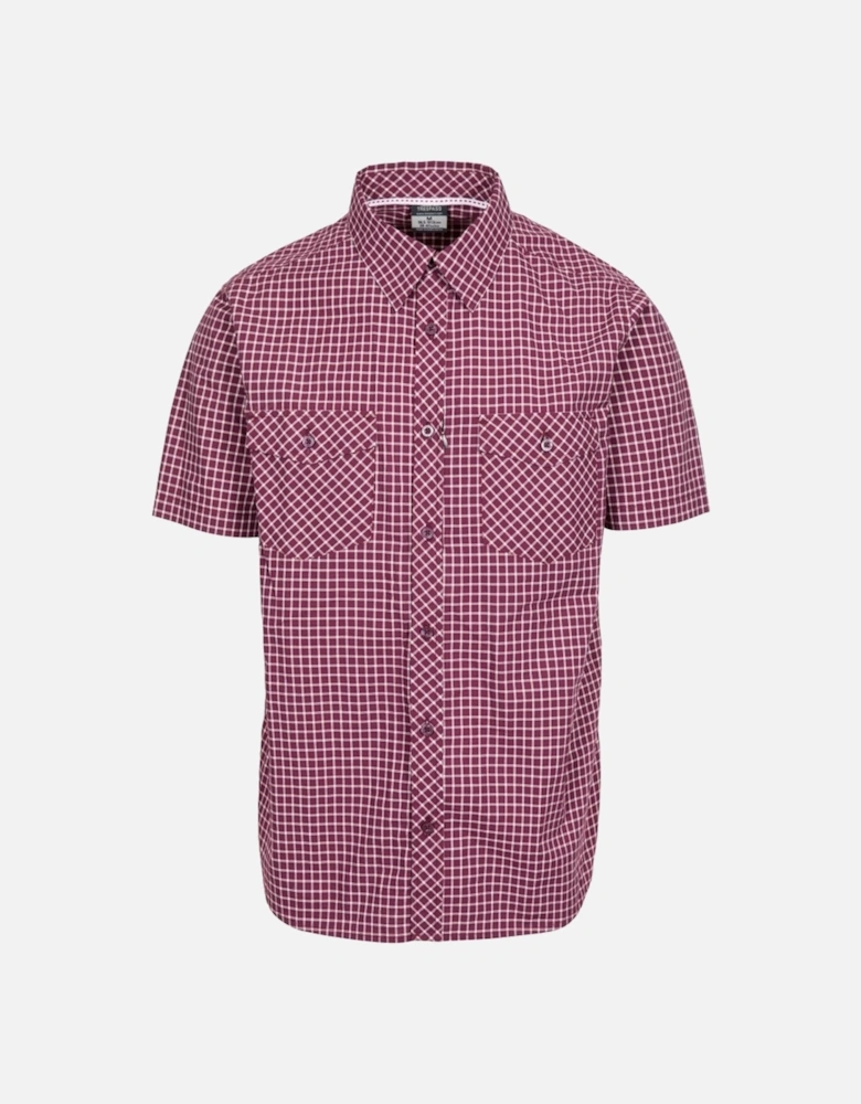 Mens Uttoxeter Short Sleeve Cotton Shirt