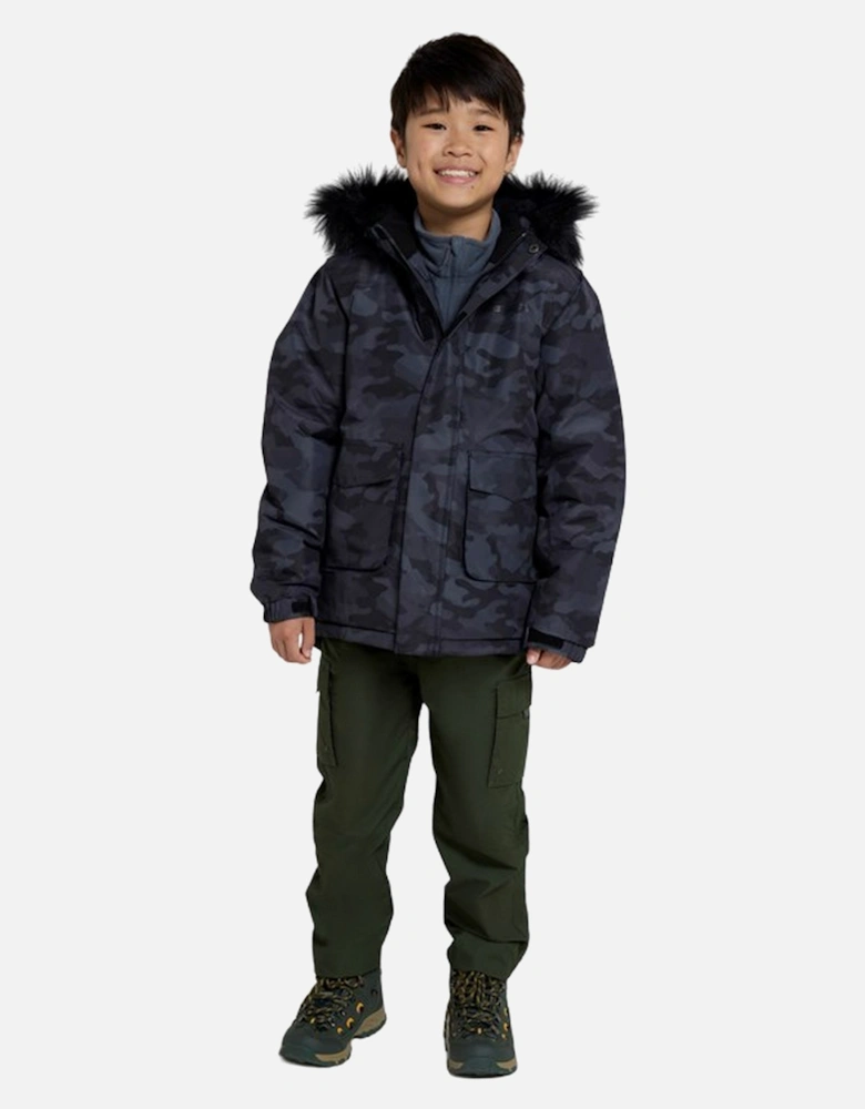 Childrens/Kids Ranger Camouflage Water Resistant Jacket