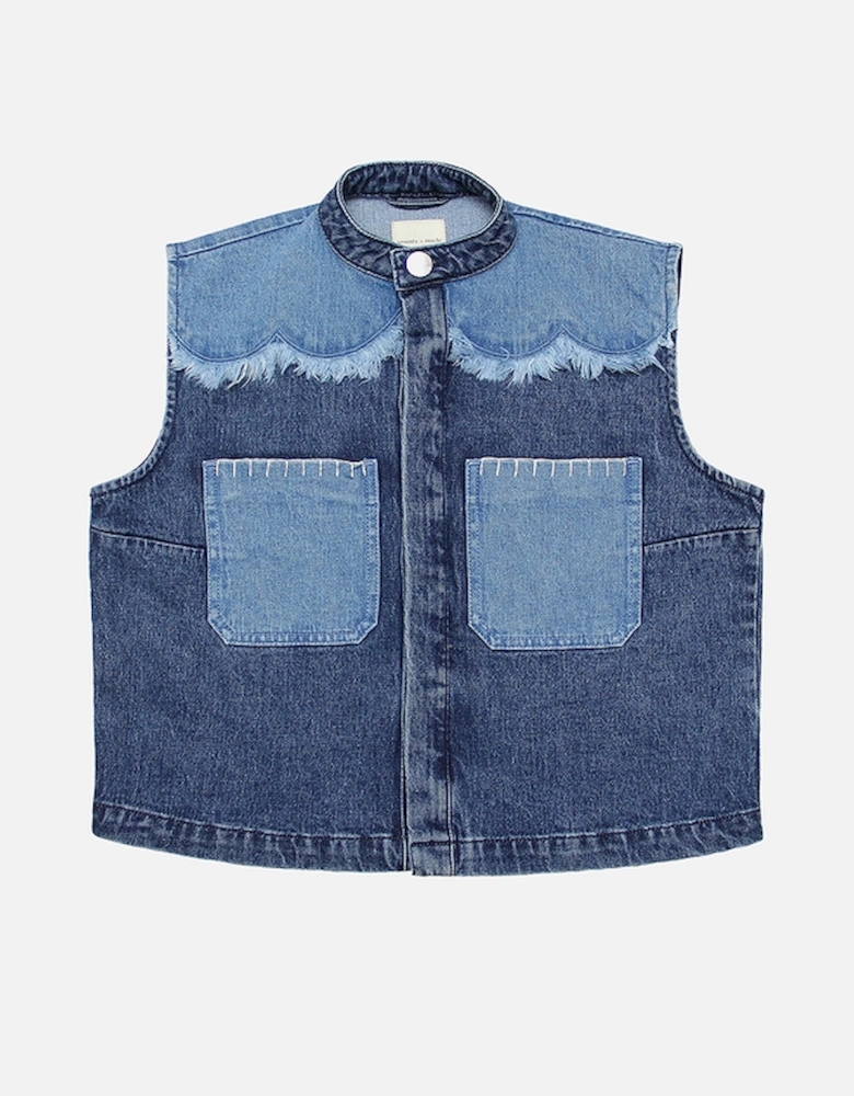 Ari Denim Waistcoat