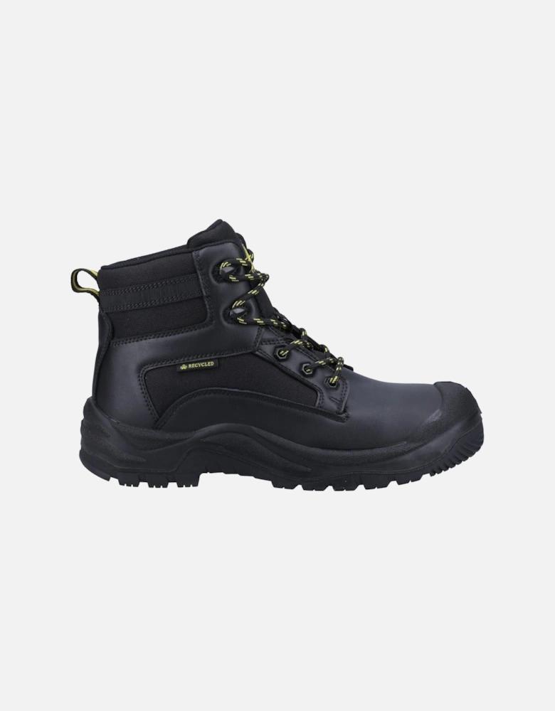 501R S1P Leather Black Safety Boots