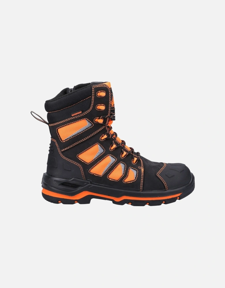 Beacon Leather Orange Safety Boots