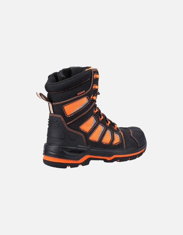 Beacon Leather Orange Safety Boots