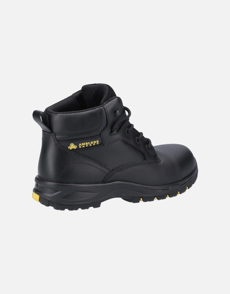 AS605C Leather Women's Black Safety Boots