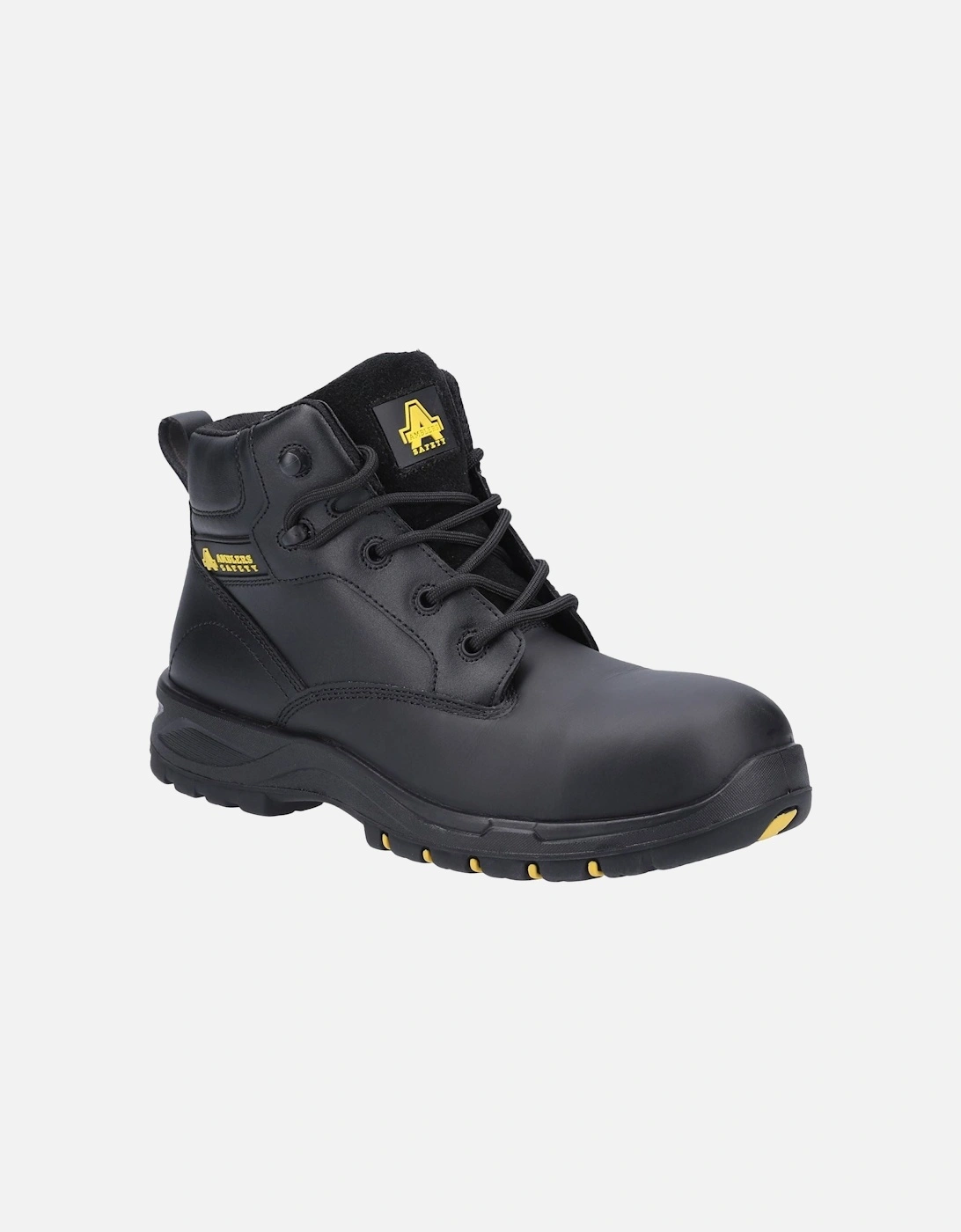 AS605C Leather Women's Black Safety Boots