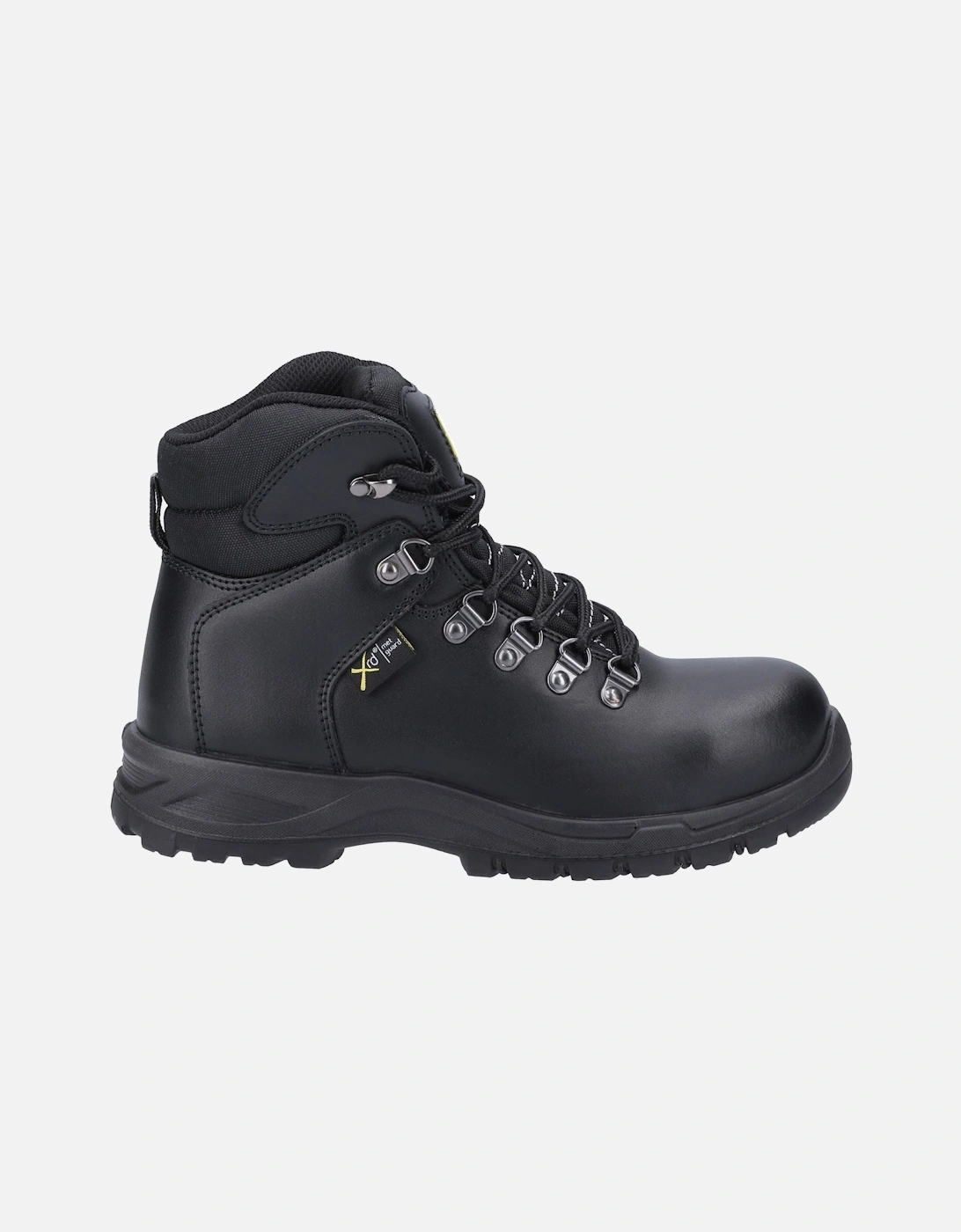 AS606 Leather Women's Black Safety Boots