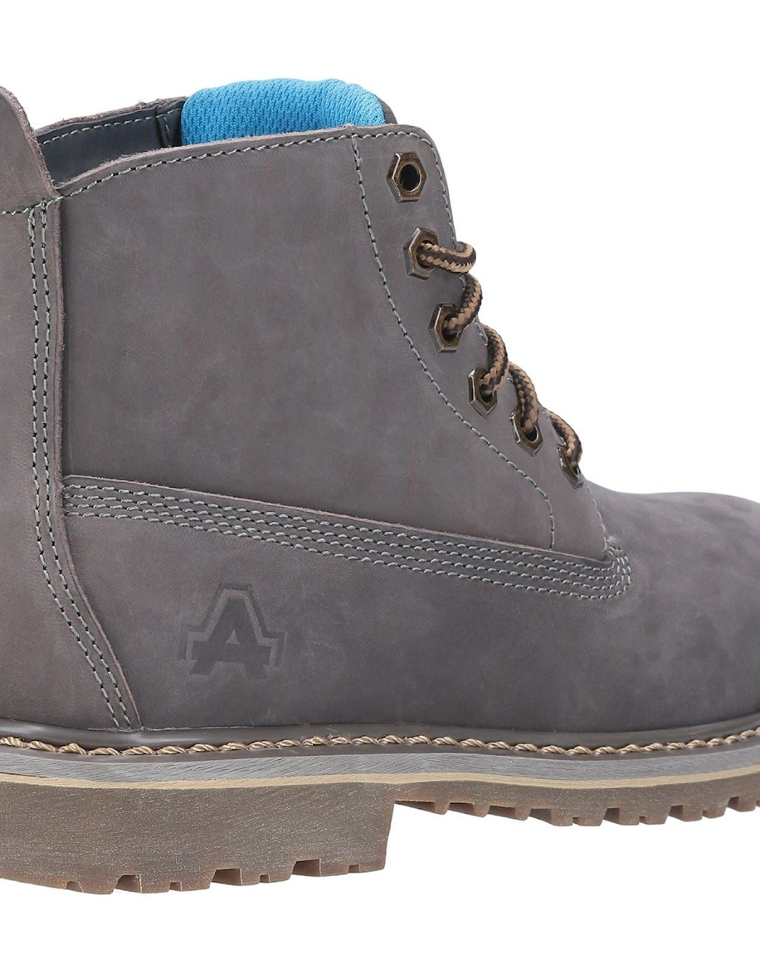 model AS105 Mimi Safety Boot Female in Grey