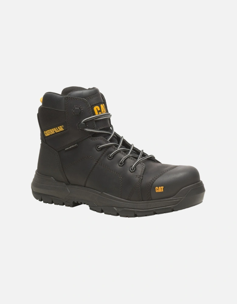 Caterpillar Crossrail 2.0 Leather Black Safety Boots