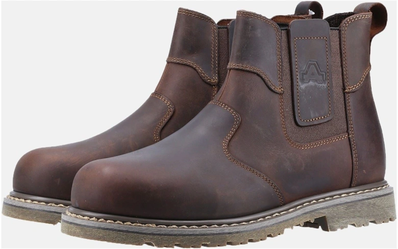 model FS165 Pull-On Safety Dealer Unisex in Brown