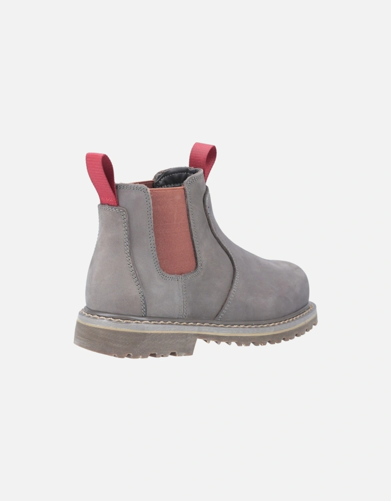 AS106 Sarah Nubuck Women's Grey Safety Boots