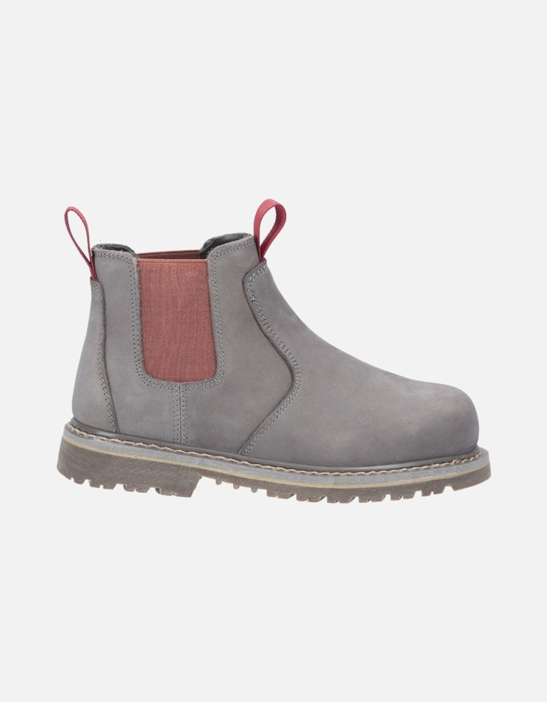 AS106 Sarah Nubuck Women's Grey Safety Boots