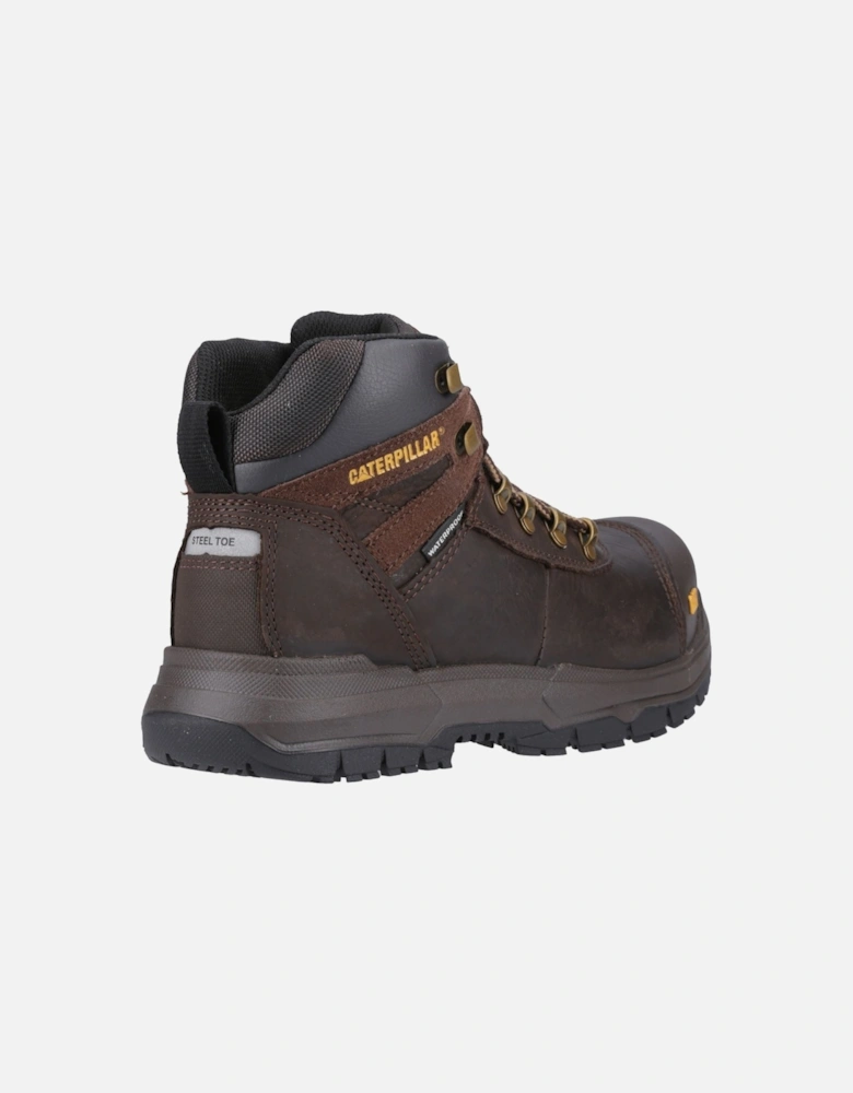 Caterpillar Pneumatic 2.0 Leather Brown Safety Boots