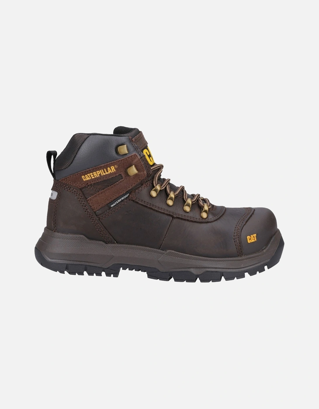 Caterpillar Pneumatic 2.0 Leather Brown Safety Boots