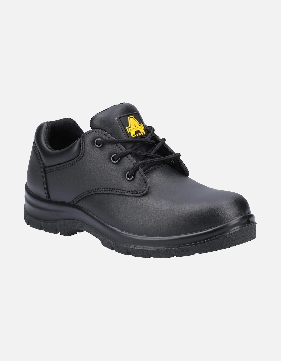 AS715C Leather Women's Black Safety Shoes, 9 of 8