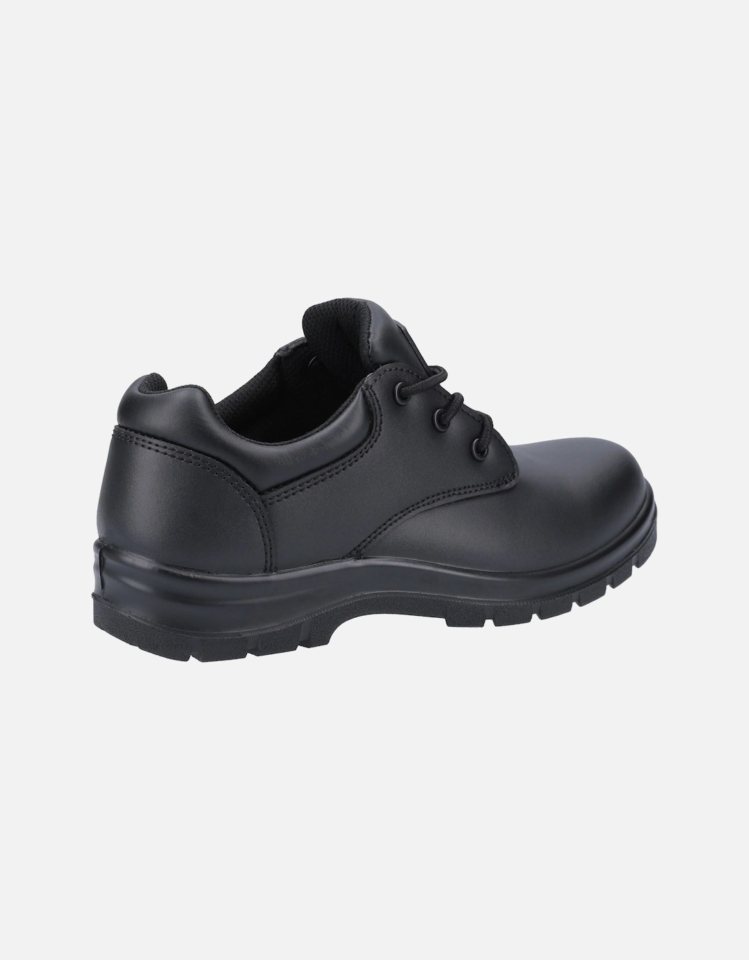 AS715C Leather Women's Black Safety Shoes