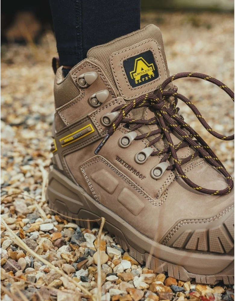 AS965C Leather Stone Safety Boots