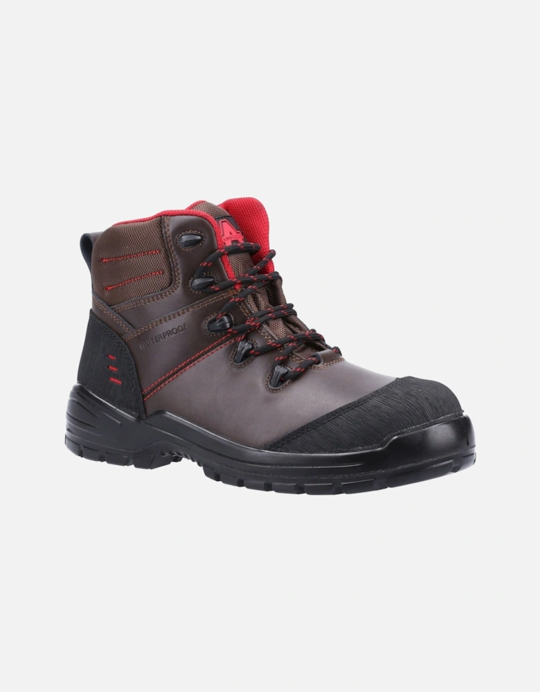 model 308C Metal Free Safety Boot Unisex in Brown