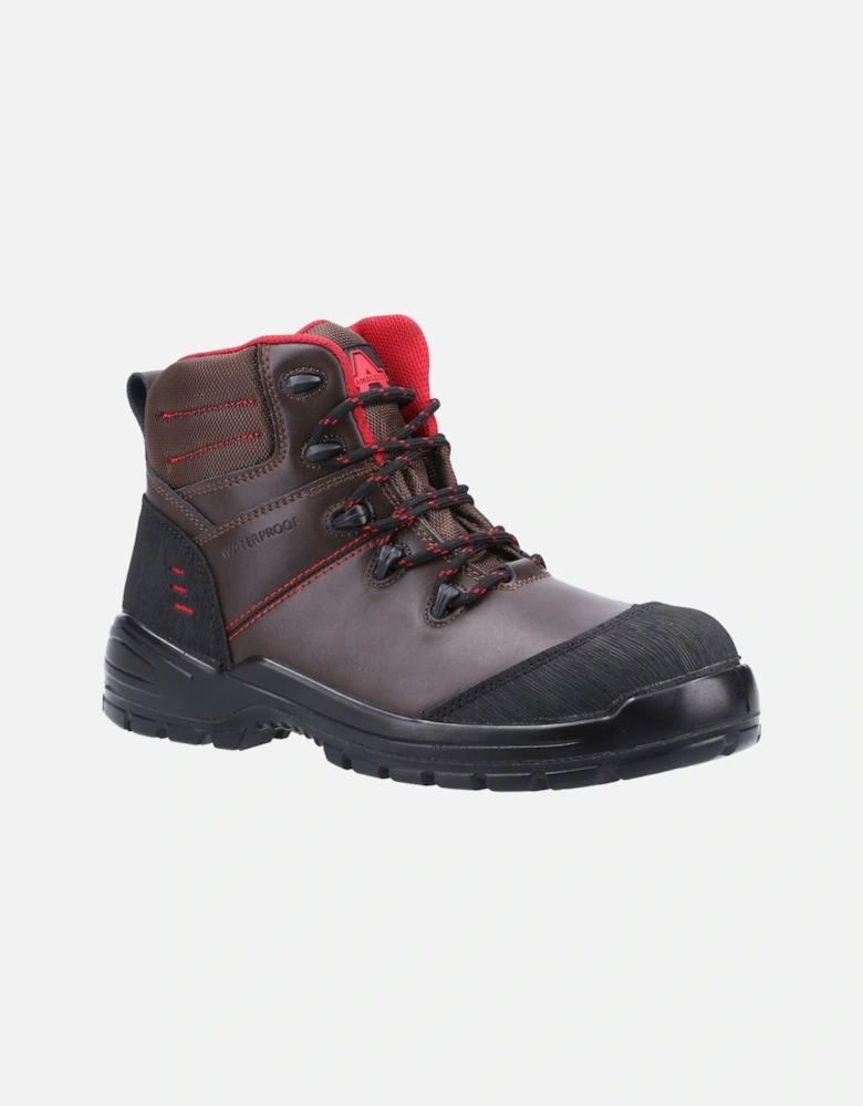 model 308C Metal Free Safety Boot Unisex in Brown