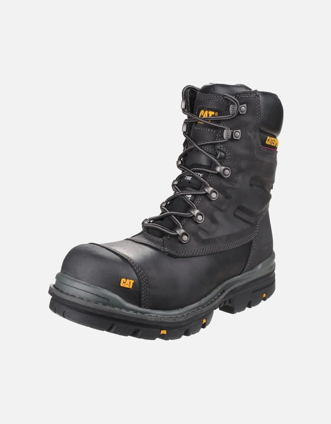 Caterpillar Premier Leather Black Safety Boots