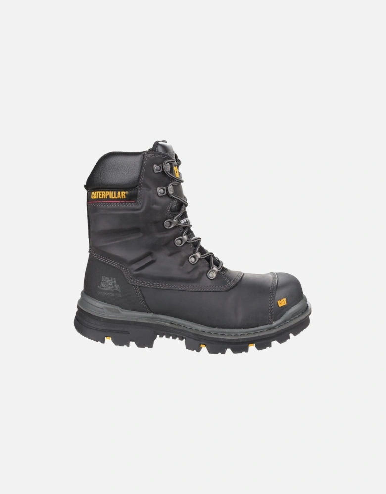 Caterpillar Premier Leather Black Safety Boots