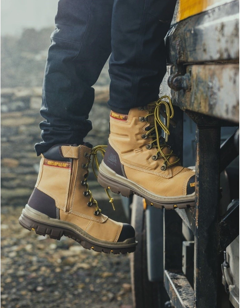 Caterpillar Premier Nubuck Honey Safety Boots