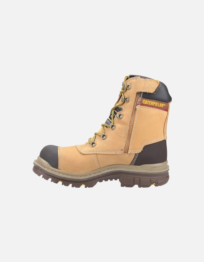 model Premier Safety Boot Male in Honey