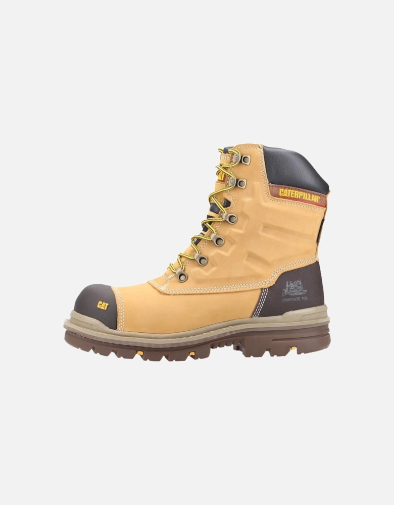 model Premier Safety Boot Male in Honey