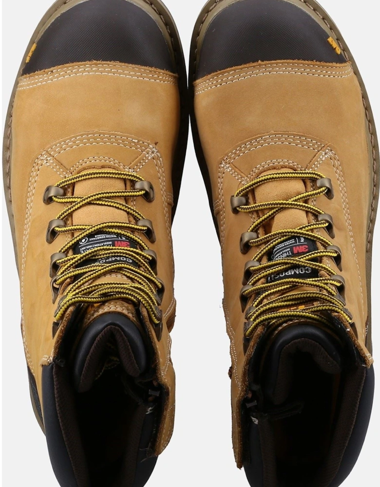 model Premier Safety Boot Male in Honey