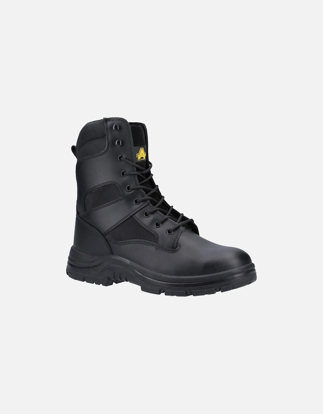 model FS008 Hi leg Safety Boot Unisex in Black