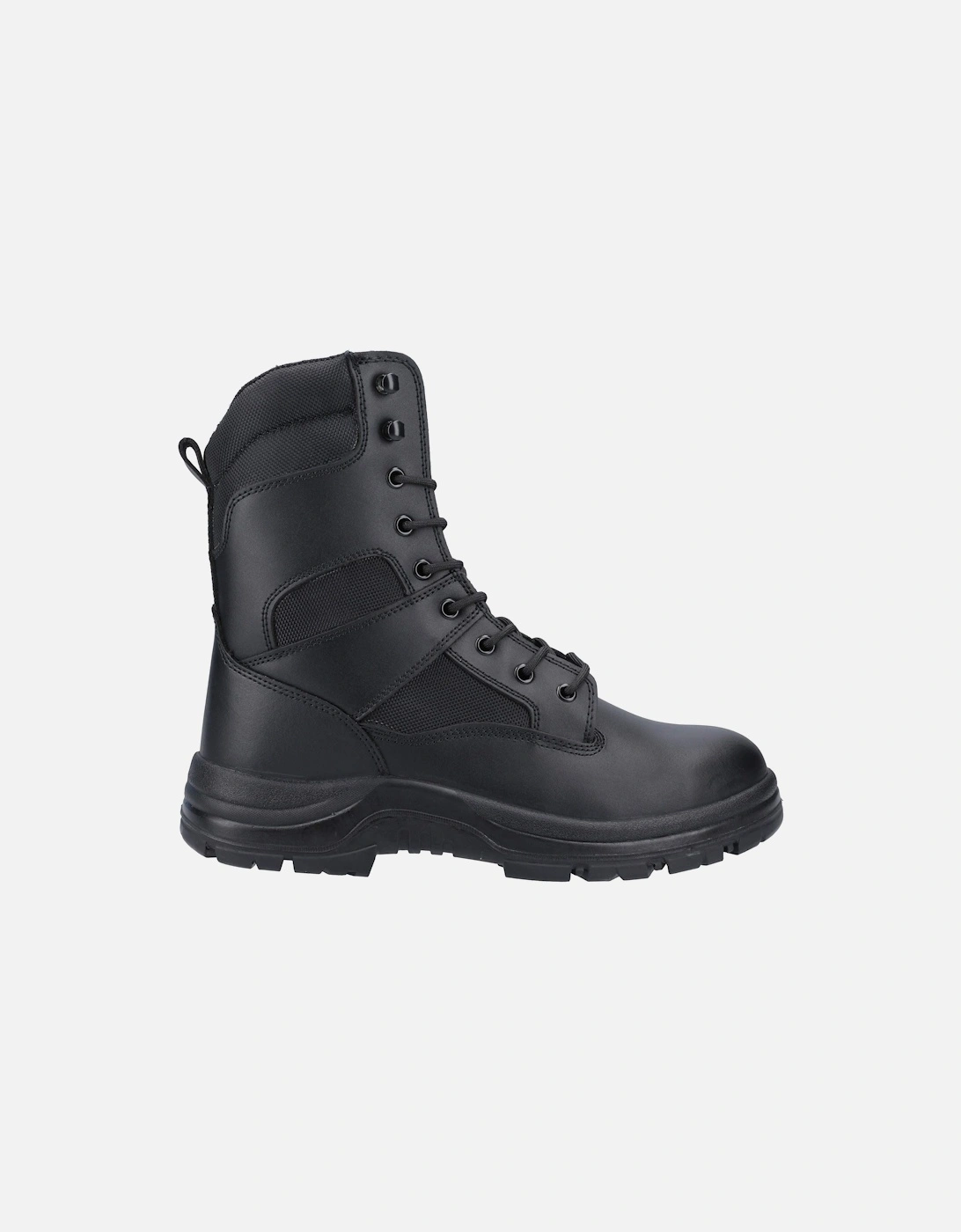 model FS008 Hi leg Safety Boot Unisex in Black