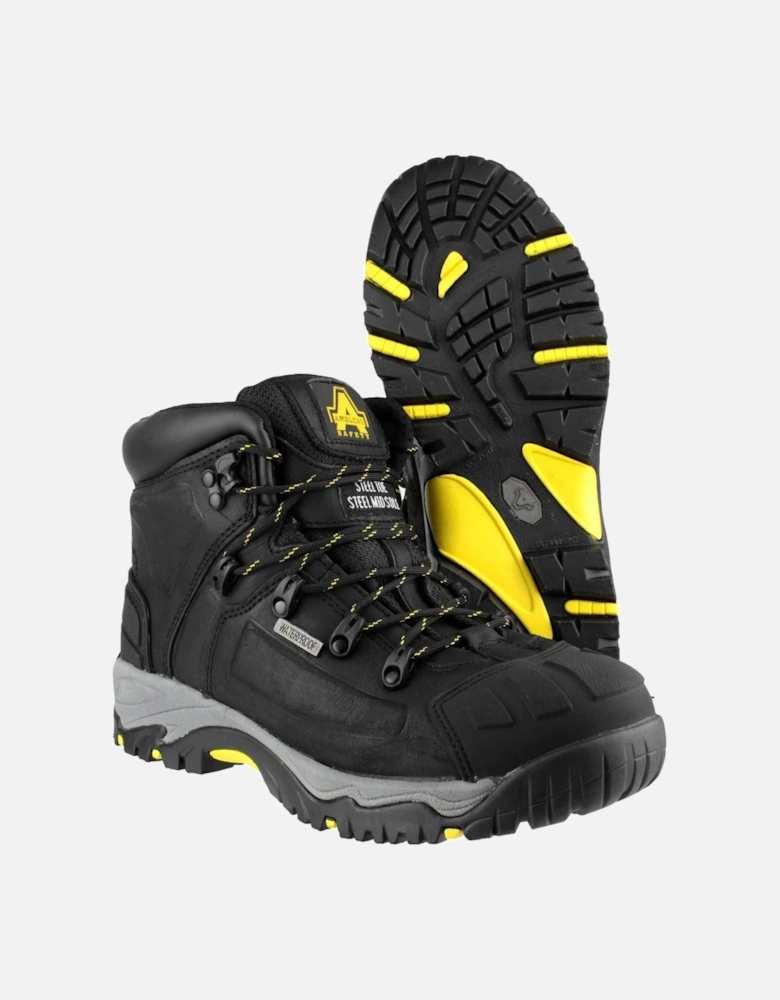 model FS32 Waterproof Safety Boot Unisex in Black