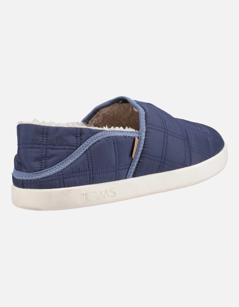 Camden Polyester Men's Navy Slippers