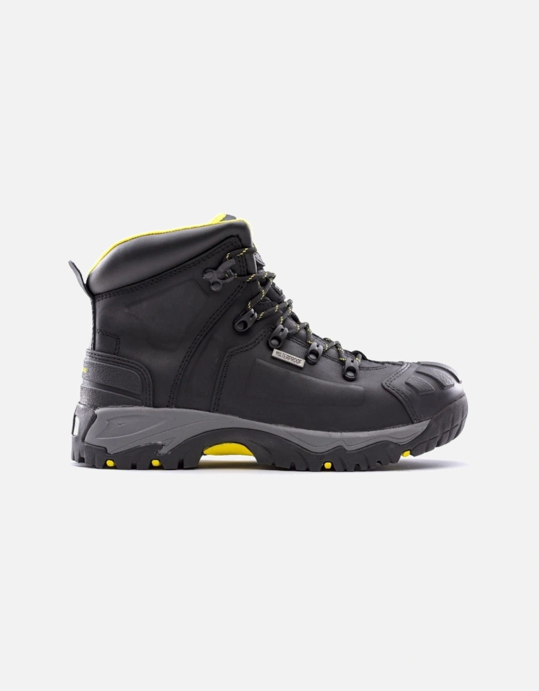 model AS803 Waterproof Wide Fit Safety Boot Unisex in Black