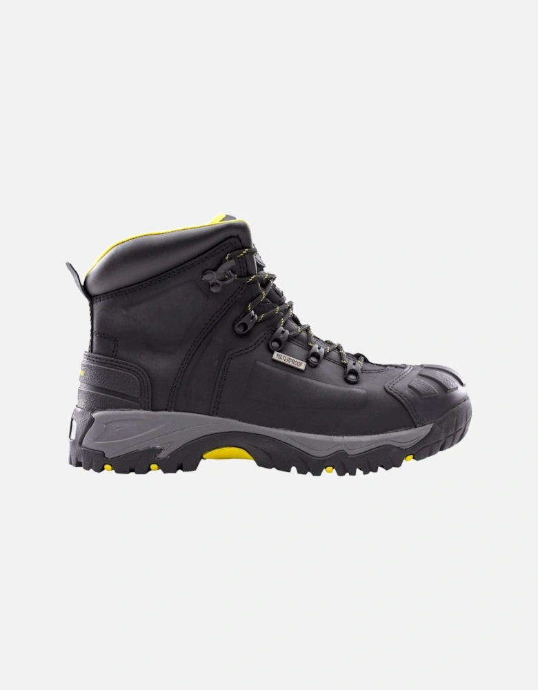 model AS803 Waterproof Wide Fit Safety Boot Unisex in Black