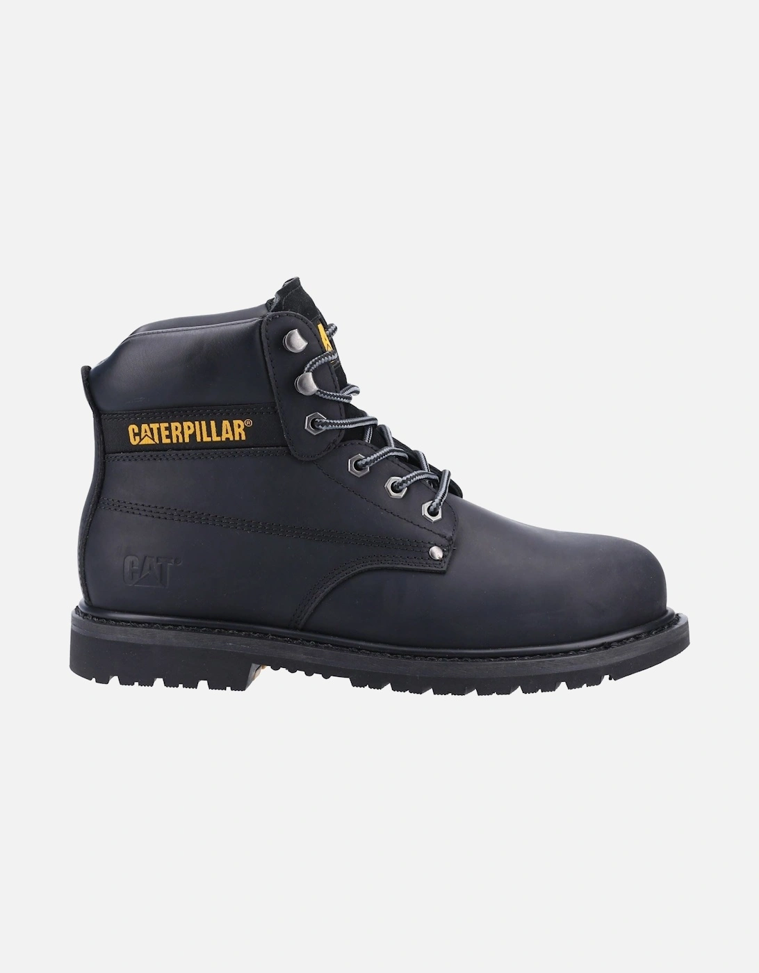 Caterpillar Powerplant S3 Nubuck Black Safety Boots