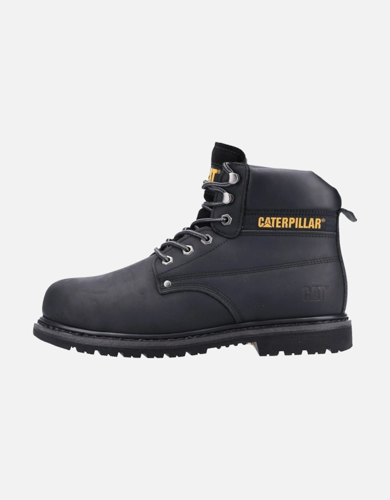 Caterpillar Powerplant S3 Nubuck Black Safety Boots